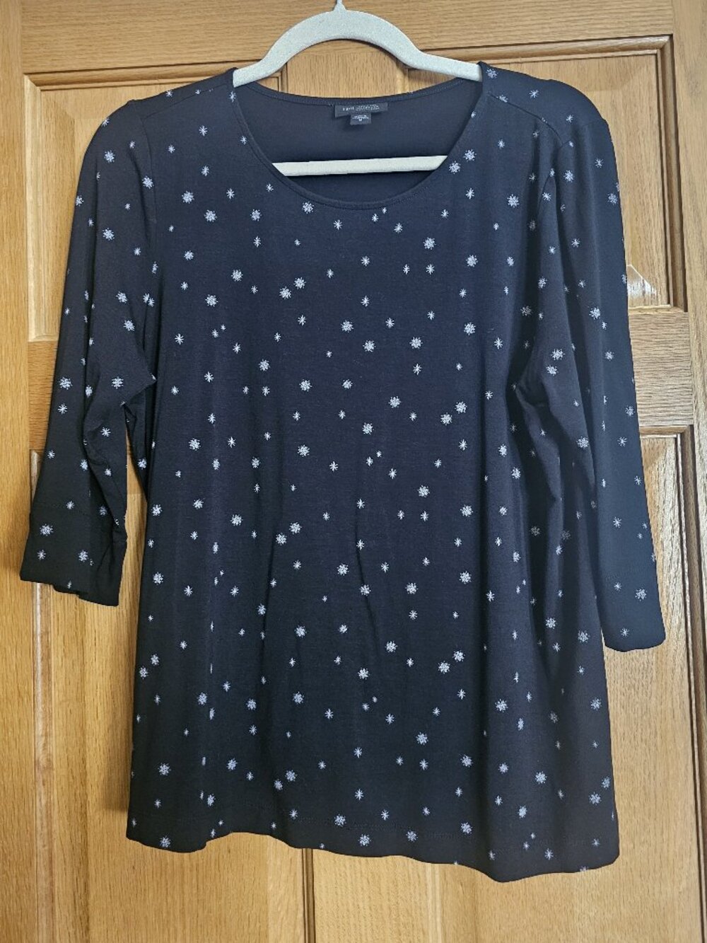 JJ Jill Wearever Collection 3/4 sleeve top